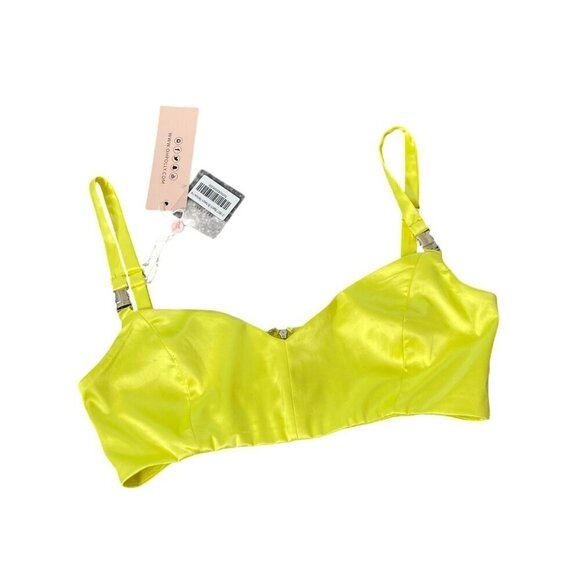 Oh Polly  strappy top Size 10 new with tags long sleeves polyester - Picture 1 of 6